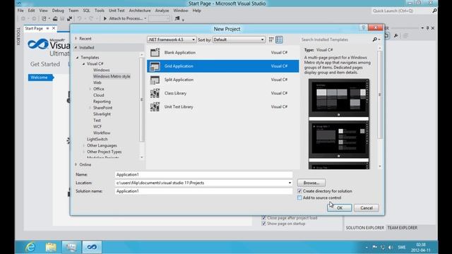 A Quick look at Windows 8 and Visual Studio 11 смотреть онлайн