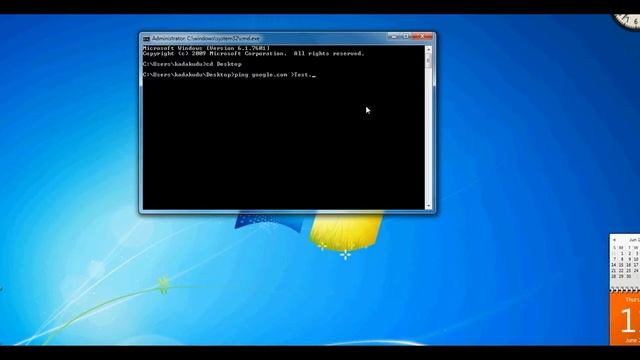 How To get Output from Command Prompt to Text file or Notepad смотреть онлайн