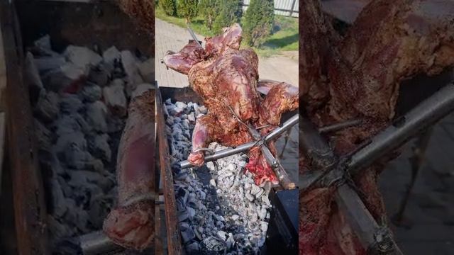 барашек на вертеле