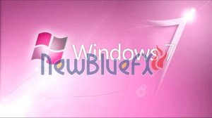 Windows 7 logo history (2002-2016) In Cotton Candy Effect