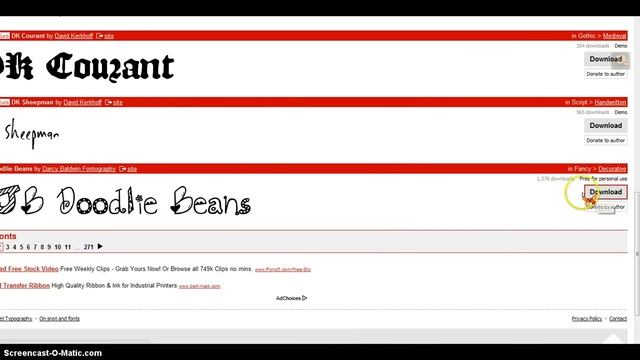How to download fonts using Dafont.com- [REQUESTED] смотреть онлайн