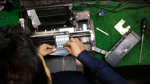 Epson L805 all lights blinking error solution .লাল বাতি জ্বলে থাকার সমস্যার সমাধান смотреть онлайн