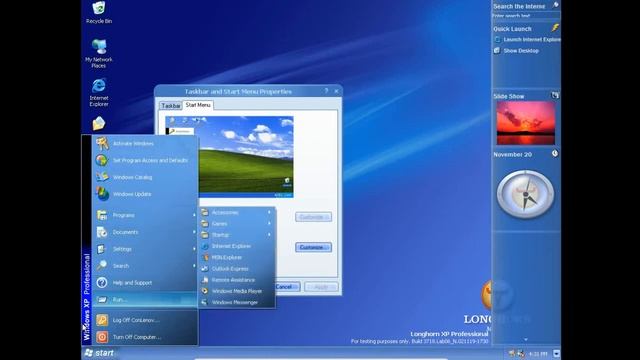 Windows Longhorn 3718 || Еволюція Windows Longhorn смотреть онлайн