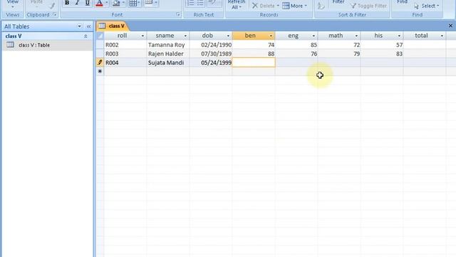 Class no 1 Microsoft Office Access 2007 for S61 B35001 35002 2021 06 05 смотреть онлайн
