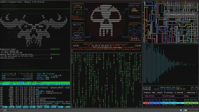 Hacker Screen HD LIve Wallpaper