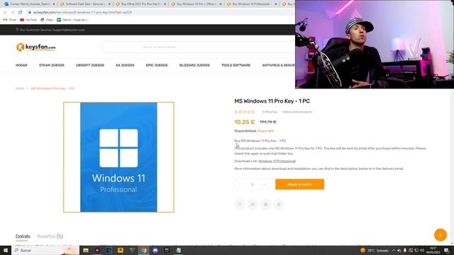🔑DONDE COMPRAR LICENCIAS WINDOWS 10 PRO MAS BARATAS 2023🔑Originales y OEM PARA TODA LA VIDA🔑 смотреть онлайн