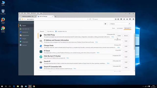 How to change my Internet IP address using Windows 10 Firefox смотреть онлайн