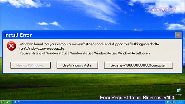 Microsoft Sam reads Funny Windows Errors Season 4 Episode 6 смотреть онлайн