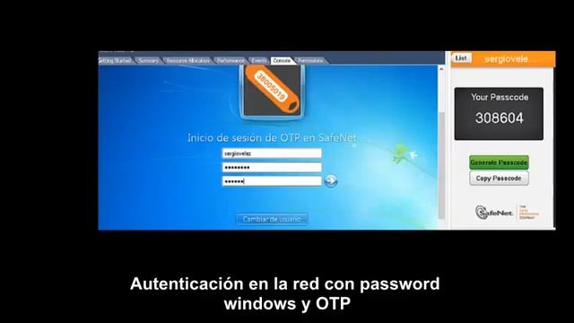 Autenticación en la red con OTP смотреть онлайн