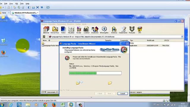 Windows XP SP3 32bit - Maquina Virtual VMware Workstation 10 смотреть онлайн