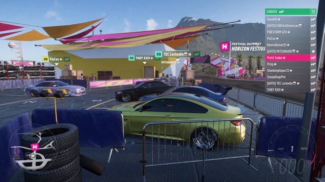 (PC) Forza Horizon 5: 12 Player Car Meet/Cruise Lasts 5 Mins!!| JDM/EDM Car Meetup! 700HP BMW M4! смотреть онлайн