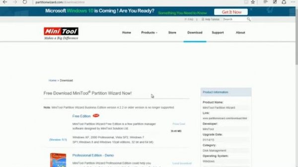 How to Backup Windows 10? (MiniTool Partition Wizard)