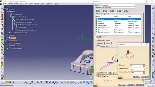 CNC Machining - Catia V5 смотреть онлайн