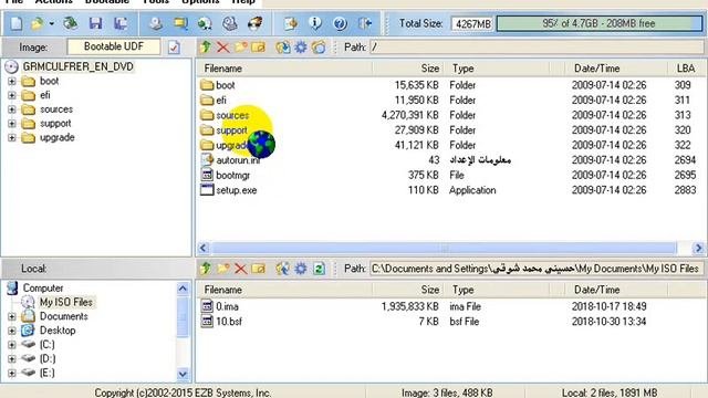 طريقة حرق الويندوز إلى الفلاشة بواسطة برنامج ULTRA ISO смотреть онлайн