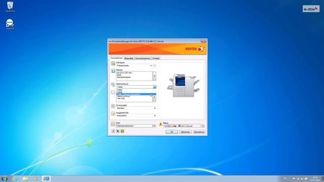 Ändern der Xerox-Standarddruckereinstellungen für Windows смотреть онлайн