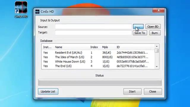 CinEx HD Utility - Video file смотреть онлайн