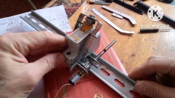 Самодельный электро привод включения автомата