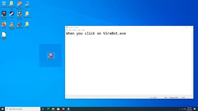 How to use ViraBot.exe in Microsoft Windows смотреть онлайн