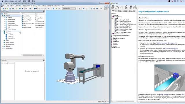 CIROS Studio Tutorial Step 7 Mechanism Object Source смотреть онлайн
