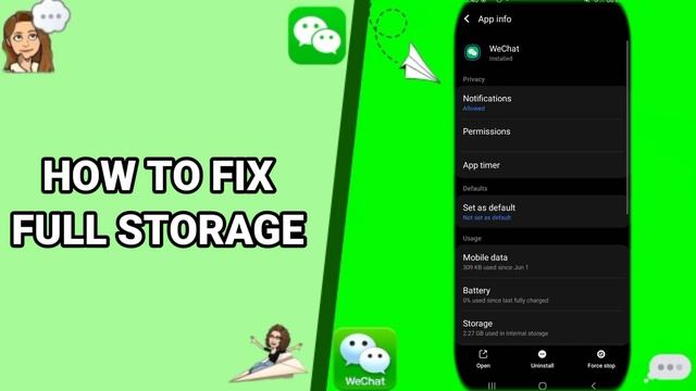 How To Fix Full Storage On WeChat App смотреть онлайн