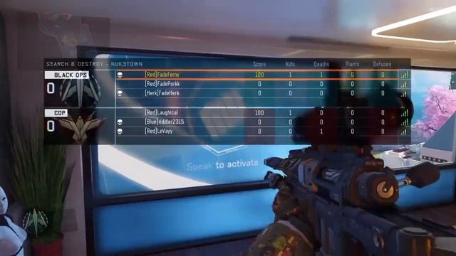 NUK3TOWN WINDOW WAR LIVE #1 BLACK OPS 3!! - (Fade vs Fans) First Black Ops 3 Window War! смотреть онлайн