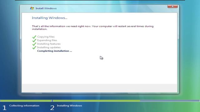 Instailng Windows Vista Delta смотреть онлайн