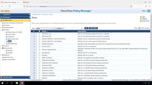 Aruba ClearPass Workshop (2021) - Wireless Access #3 RADIUS - Aruba User Roles and ClearPass Roles смотреть онлайн