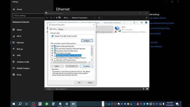 How to Change the IP Address of Your PC Windows 10 to Control Your PTZ Camera смотреть онлайн