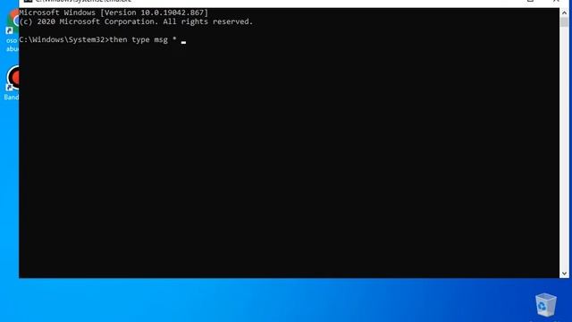 how 2 use msg on windows 10 смотреть онлайн