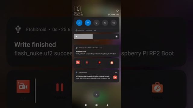 Raspberry Pi Pico Android flashing uf2 files смотреть онлайн