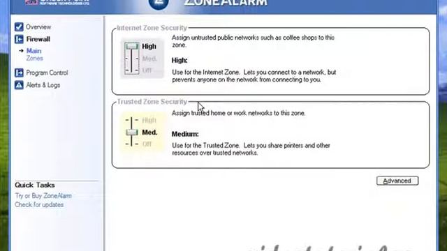 Firewall download inatalare setare zone alarm смотреть онлайн