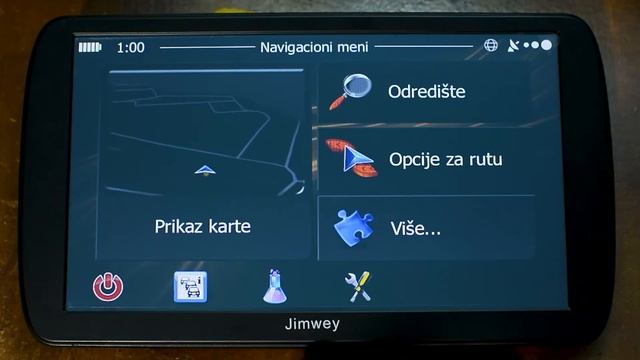Jimway Wince GPS Demo смотреть онлайн