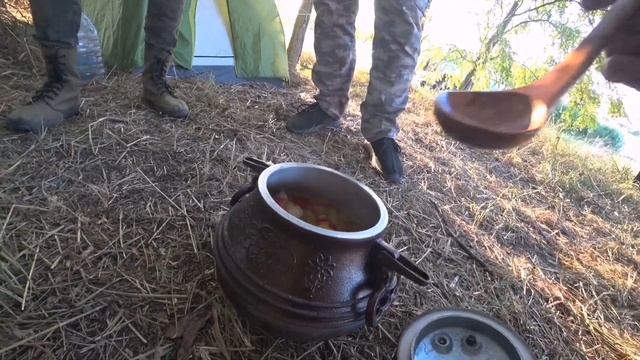 Открытие охоты на перепёлку. Готовим еду в афганском казане. ТОЗ-34. Курцхаары смотреть онлайн