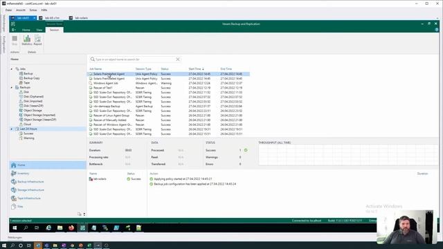 #024 VBR Agent Management mit pre-installed Agents смотреть онлайн