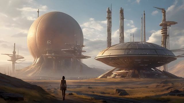 Industrial Planetary Ambience - Атмосфера индустриальной планеты - Futuristic Space Ambient Music