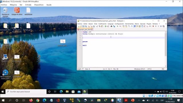 Estructuras control flujo if else en ficheros .bat del cmd смотреть онлайн