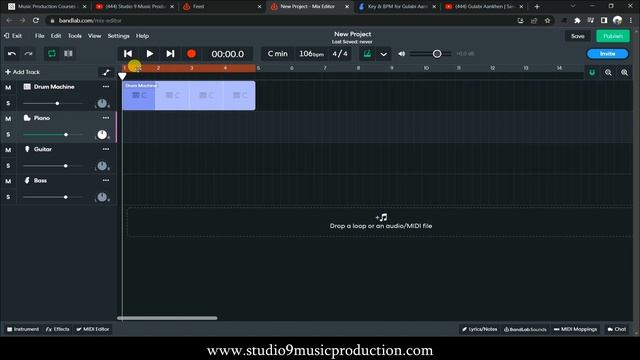 Bandlab Complete Tutorial in HINDI | Create Cover Song | Start to Finish in Chrome | FREE DAW смотреть онлайн