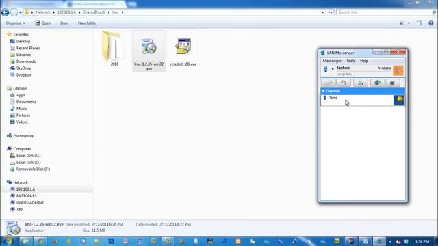 How to Setup LAN Messenger 1.2.35 and How to Fix if Error смотреть онлайн