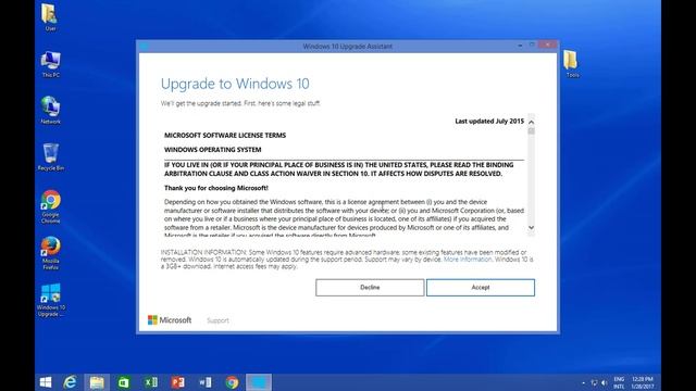How to Get Windows 10 Free Upgrade from Microsoft's Accessibility Site смотреть онлайн