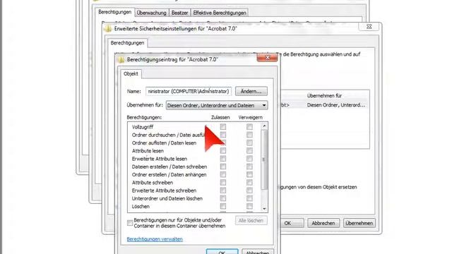 2.Teil Benutzer Rechte vergeben / Benutzer einrichten / Windows 7 Professional (64 Bit) смотреть онлайн