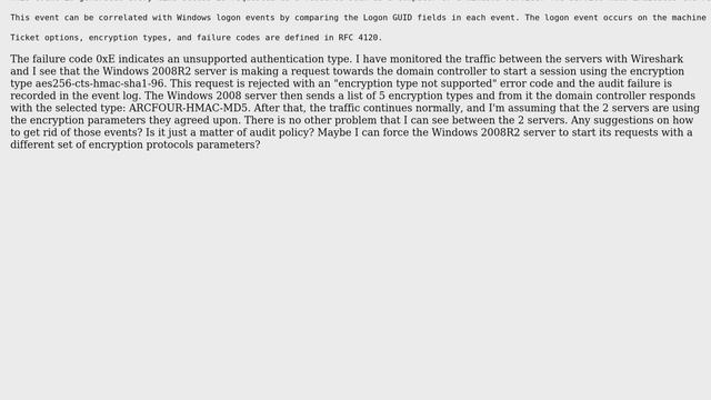 DevOps & SysAdmins: Kerberos Failure Audit Event Id 4769 on Domain Controller (2 Solutions!!) смотреть онлайн