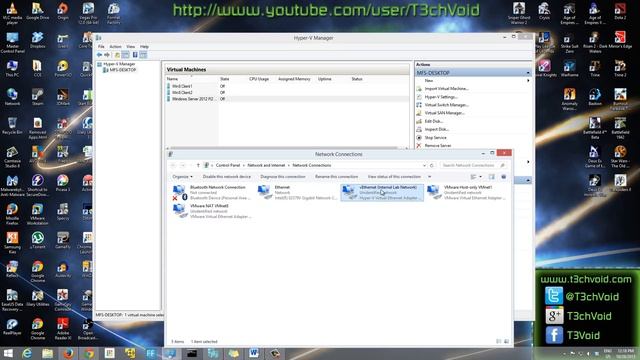 How to Setup a Lab Network for Virtual Machines using Hyper-V on Windows 10 and Windows 8 смотреть онлайн
