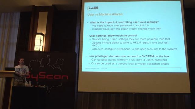 SyScan'15 Singapore: How to own any windows network via group policy hijacking attacks смотреть онлайн