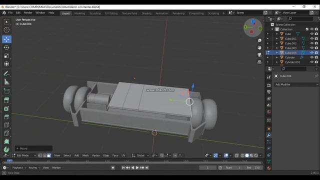 Blender 2.80robot|Part 1sawblaze +matcap robot *sawblaze *$ смотреть онлайн