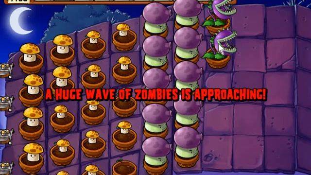 Plants vs Zombies - High Gravity (Moon) смотреть онлайн