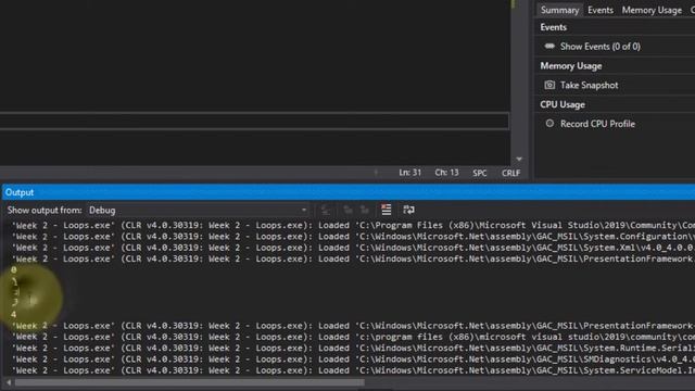 Loops and Random Number in C# смотреть онлайн