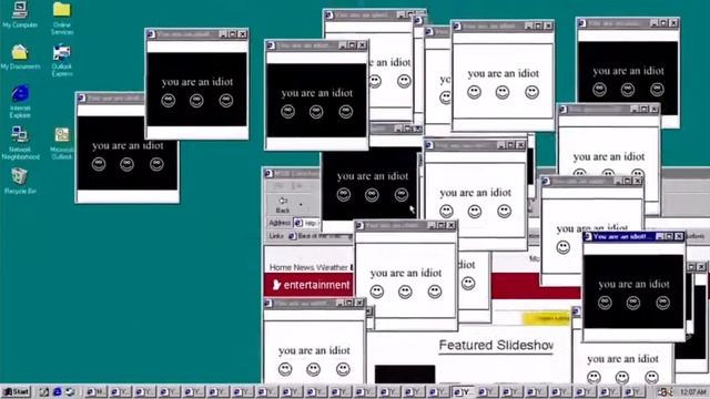 You are an idiot virus on windows 98 смотреть онлайн