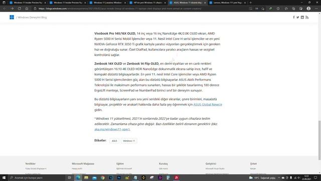 Windows 11, 5 Ekim'de Geliyor, Windows 10 ise 2025'te Tarih oluyor смотреть онлайн