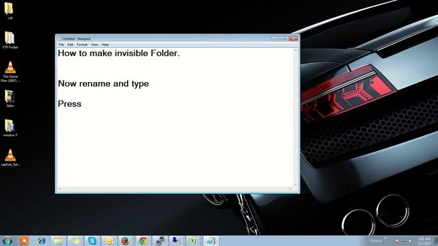 How To Make An Invisible Folder In Windows Computer || Hide Your Personal Files смотреть онлайн