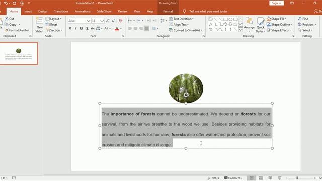 Change line spacing in PowerPoint 2019 смотреть онлайн